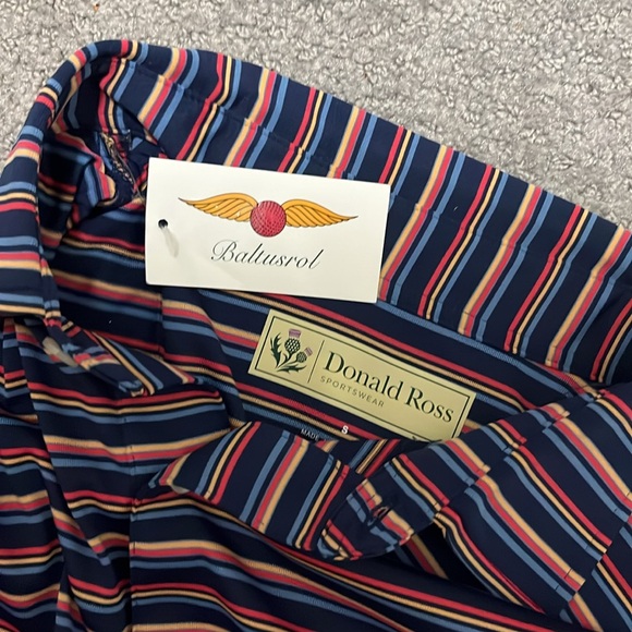 NWT Baltusrol Donald Ross Mens Polo Small - Picture 7 of 8